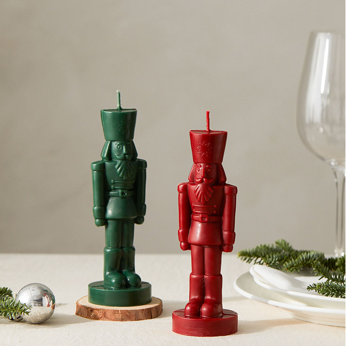 Nutcracker Figurine - Grand moule à bougie en plastique
