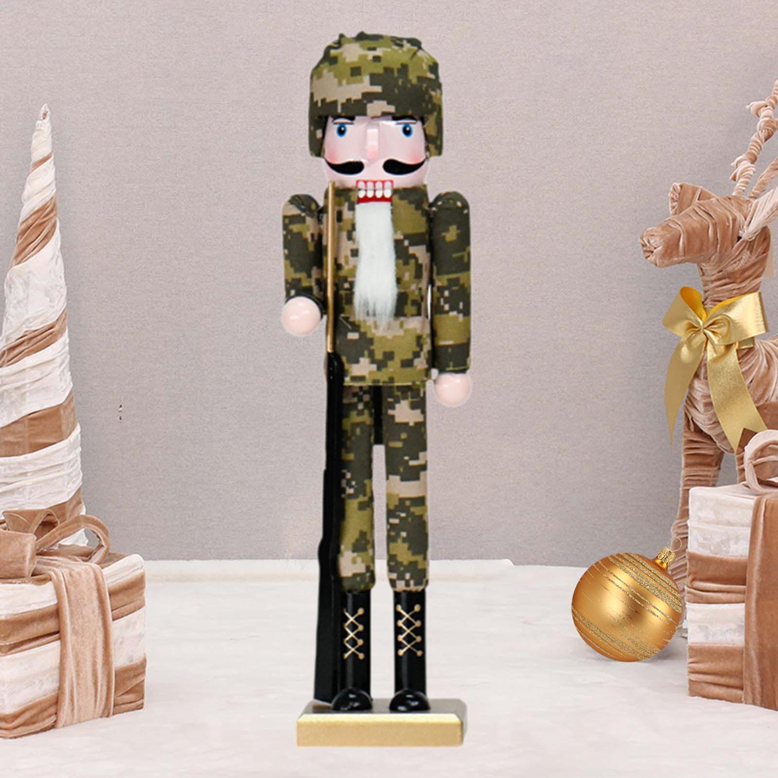 Nutcracker Figurine - Figurines de casse-noisettes en bois, sculpture