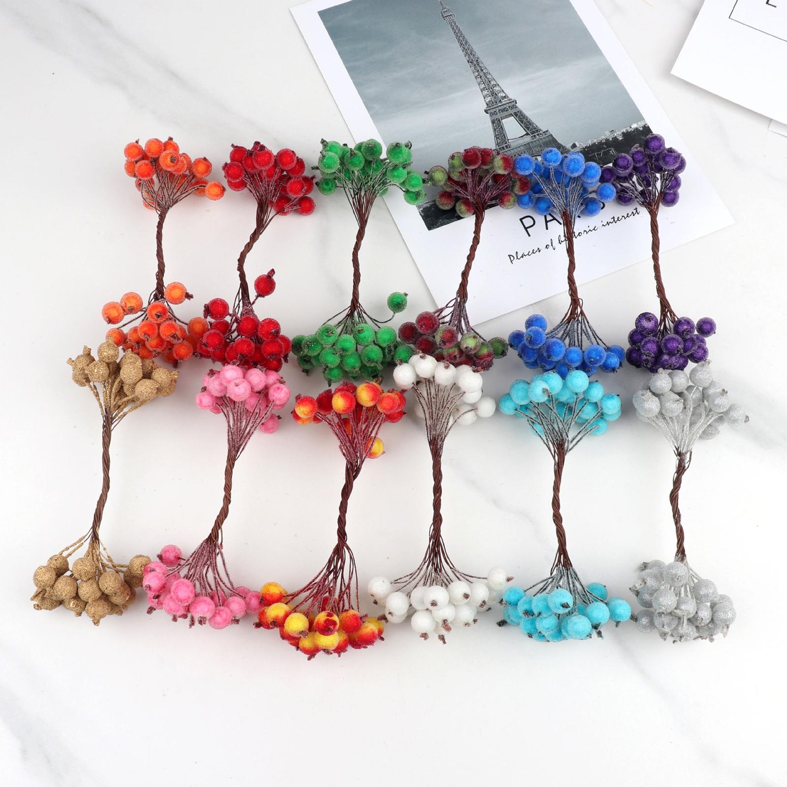 Christmas Tree Artificial - Tiges de baies en mousse pour