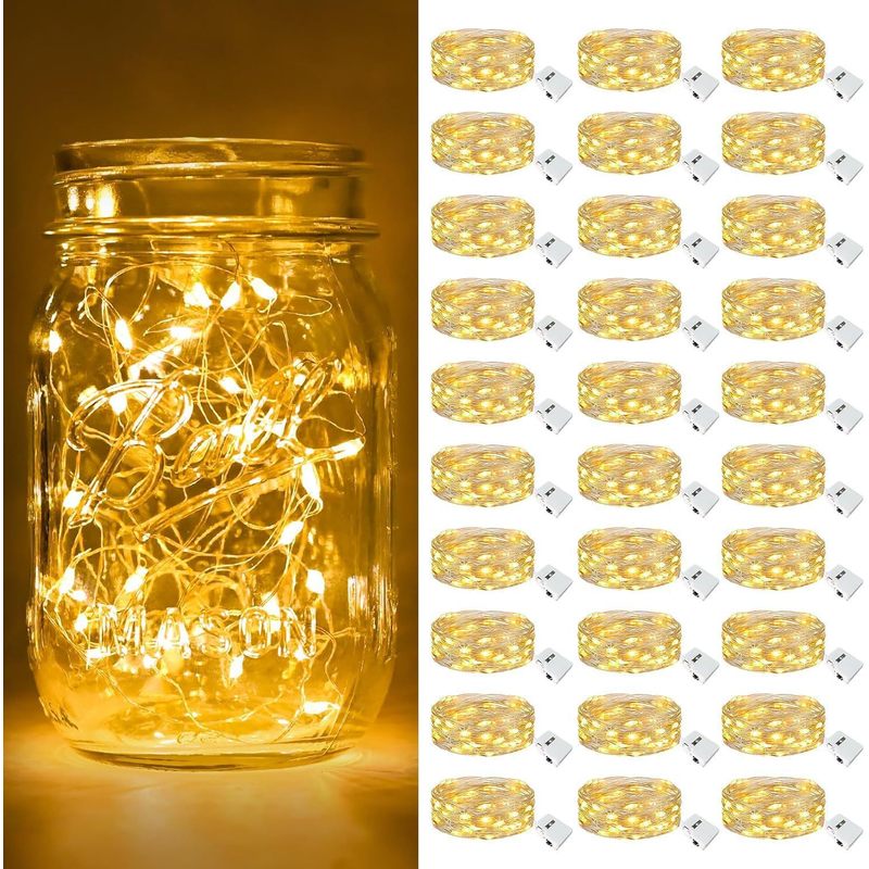 Led Fairy String Lights - Guirlande lumineuse LED imperméable de 1