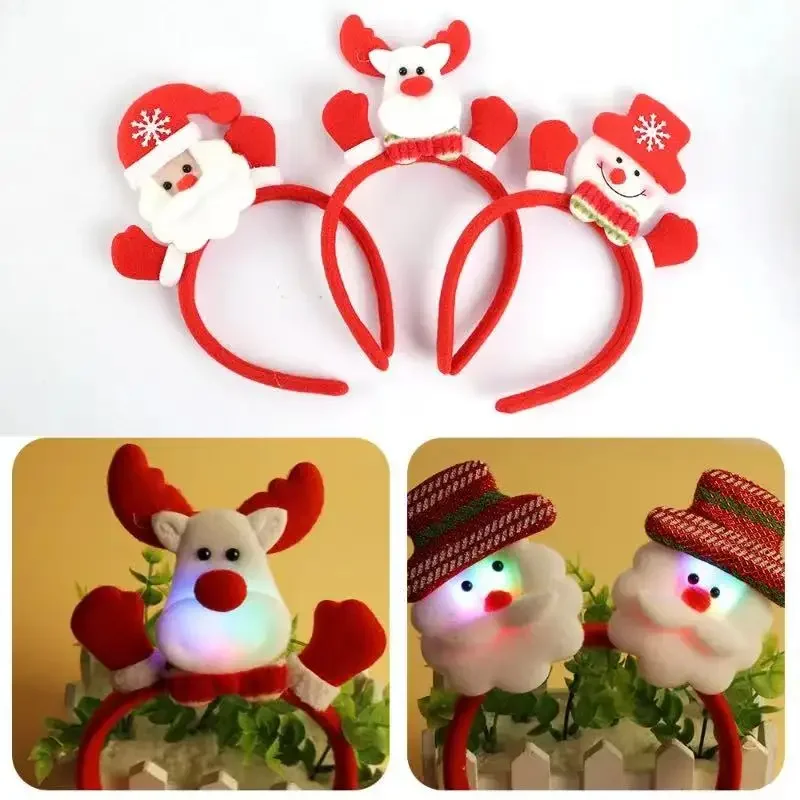 Serre-tête LED lumineux en for - Reindeer Antlers Headband avis et prix