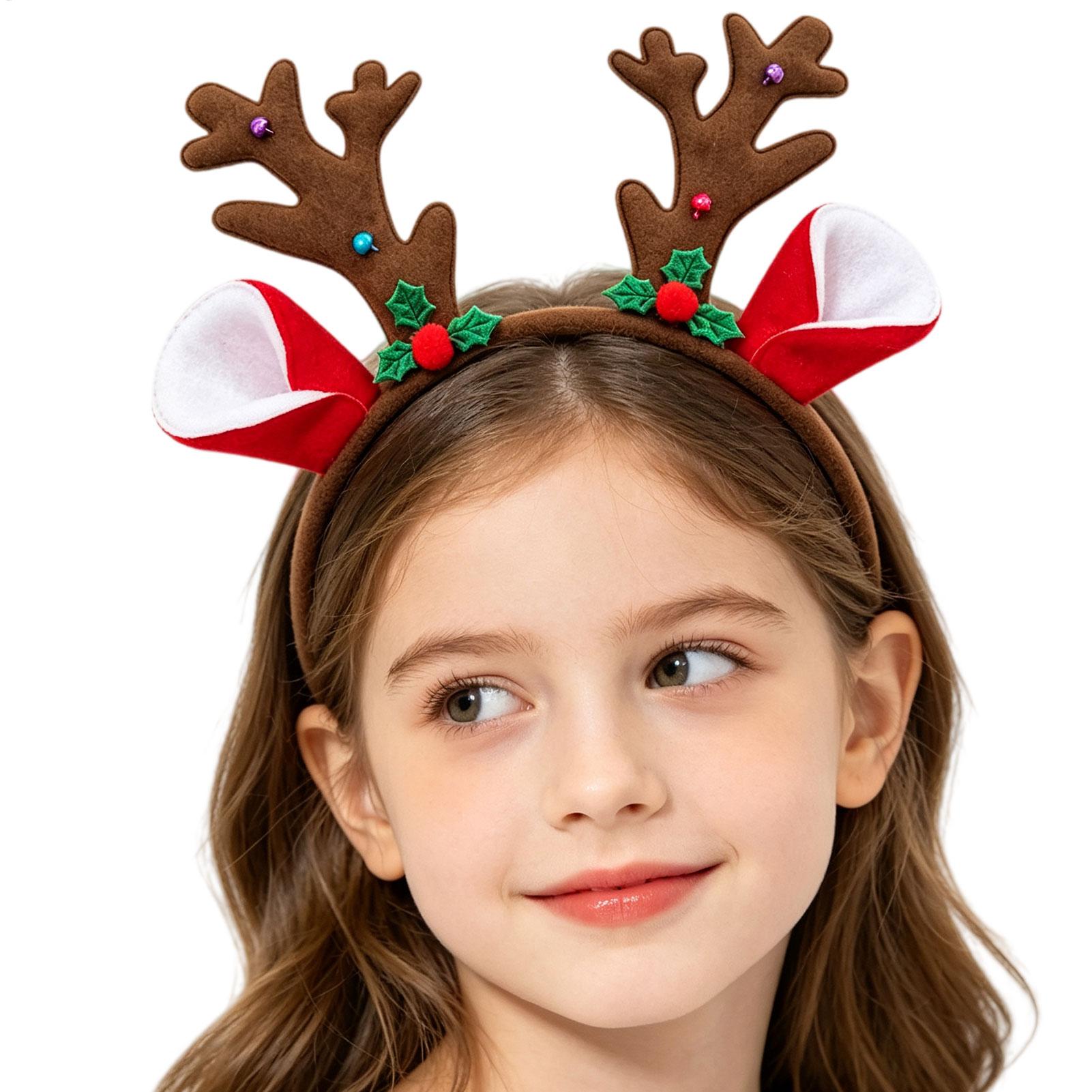 Serre-tête de Noël avec bois d - Reindeer Antlers Headband avis et prix