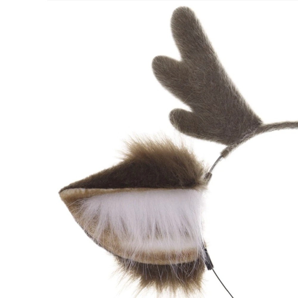 Serre-tête en bois de cerf pou - Reindeer Antlers Headband avis et prix