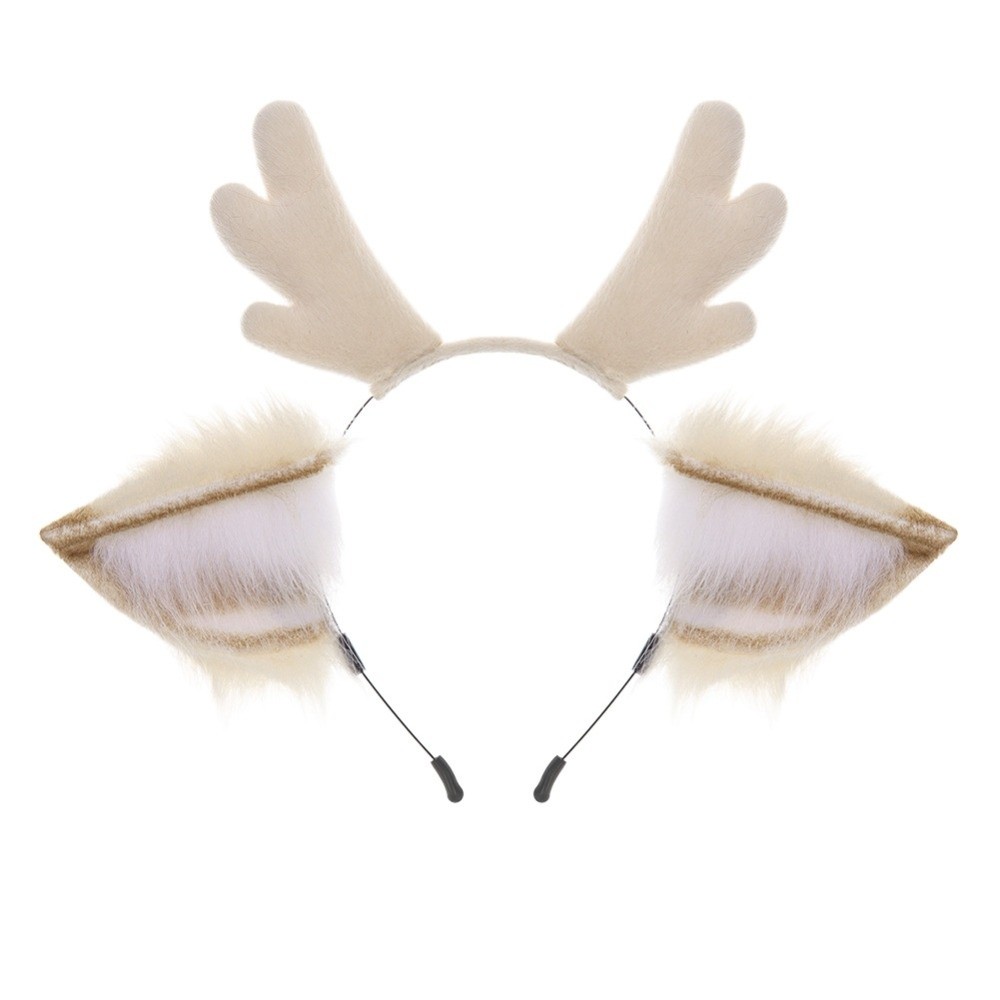 Serre-tête en bois de cerf pou - Reindeer Antlers Headband avis et prix