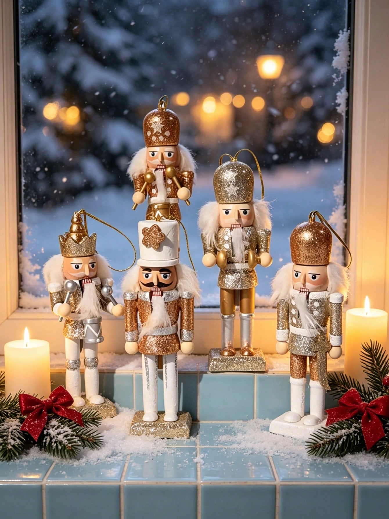 Ensemble de 5 poupées en bois  - Nutcracker Figurine avis et prix